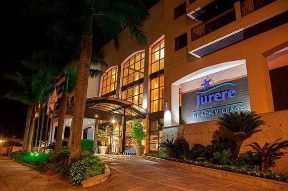 Apto Pes Na Areia Em Hotel Jurere Beach Jurere Internacional Florianopolis Exterior photo
