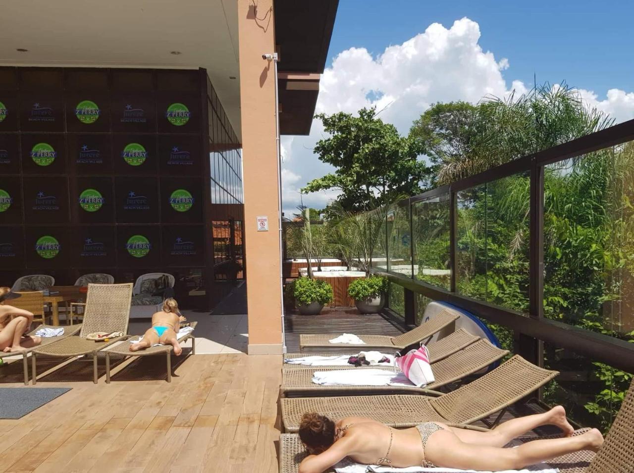Apto Pes Na Areia Em Hotel Jurere Beach Jurere Internacional Florianopolis Exterior photo