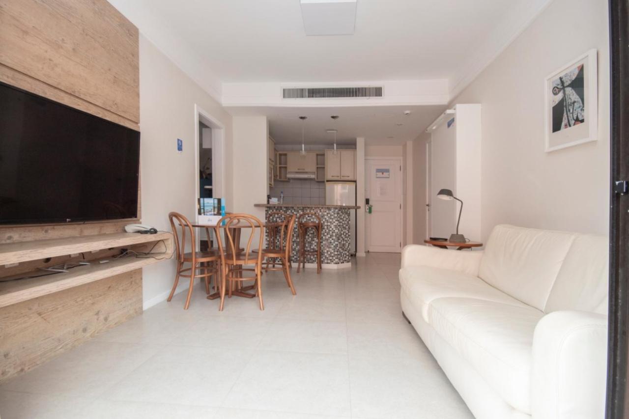 Apto Pes Na Areia Em Hotel Jurere Beach Jurere Internacional Florianopolis Exterior photo
